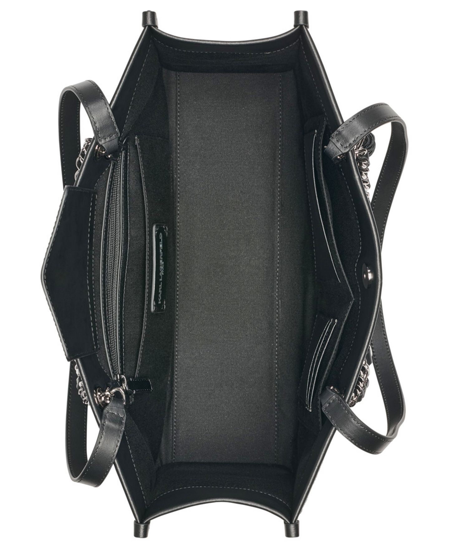 Женская сумка KARL LAGERFELD PARIS Savoie Tote, цвет: Чёрный — фото 5