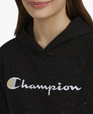 Girls 7-16 Long Sleeve Glitter Hoodie