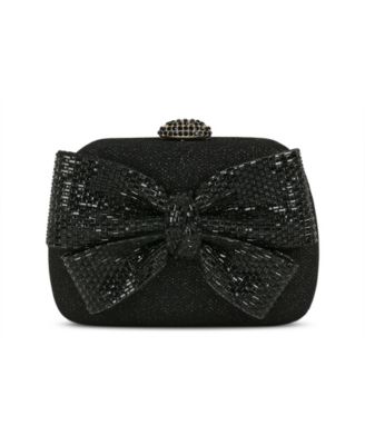 Woman's  Emmy Crystal Bow Minaudiere