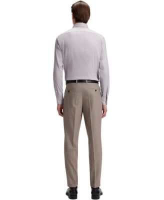 Men's Cotton Blend Slim-Fit Dress Shirt