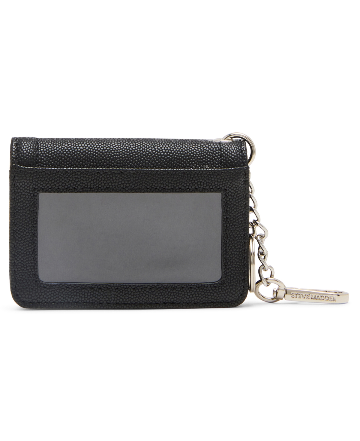 Steve Madden Benvy Zipper Wallet In Black