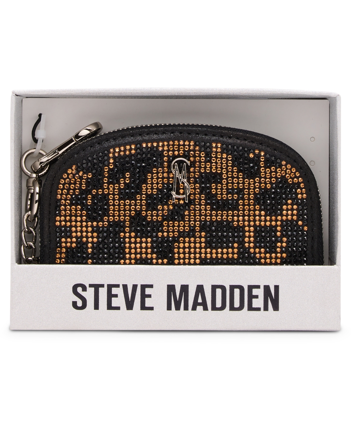 Steve Madden Women's Bjadez Zipper Wallet In Animal Print