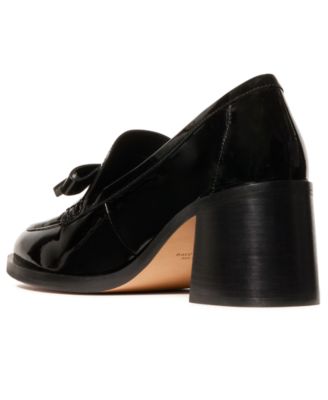 Women's Deco Bow Heeled Loafers