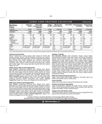 Christmas Peppermint Gift Tin, 7 Sections