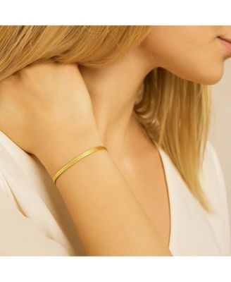 Chic Adjustable Gold Snake Chain Bracelet