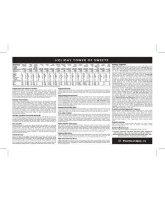 Christmas Sweets Gift Tower, 3 Boxes