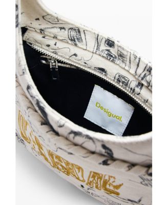 Women's Medium bag with lettering