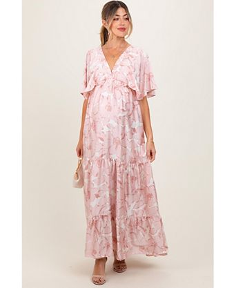 pink blush maternity maxi dress PinkBlush Off Shoulder Designed for comfort and style throughout your pregnancy Pinkblush Maternity Dresses | Macy's