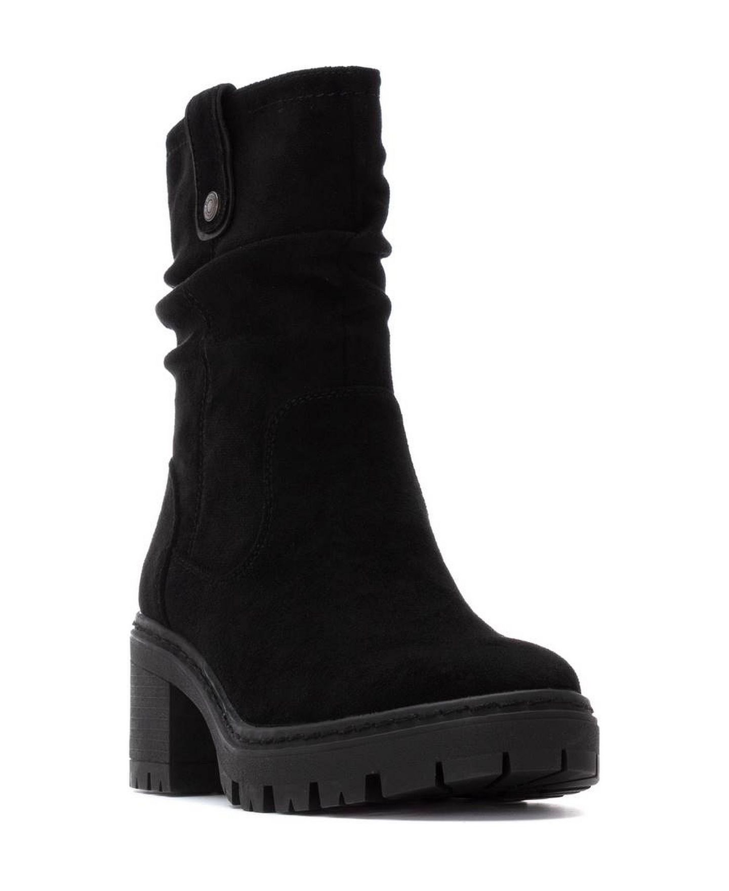 Женские ботинки XTI Suede Ankle Booties Refresh Collection, цвет: Чёрный — фото 1