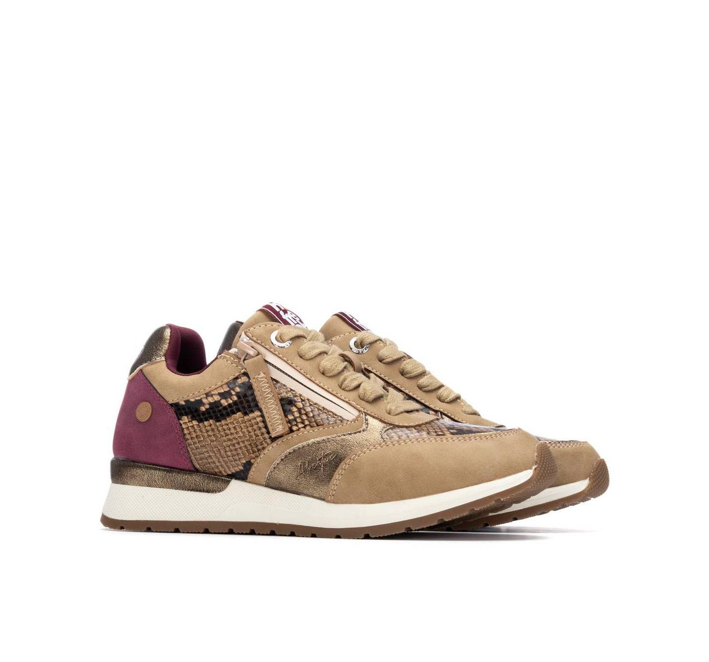 Женские кроссовки XTI Casual Sneakers Refresh Collection, цвет: Бежевый — фото 5
