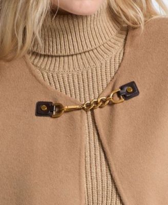 Women's Double-Faced Sleeveless Long Cape