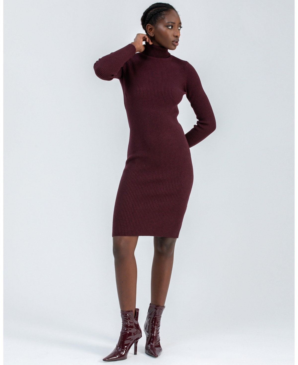 Pietro Brunelli Milano Women's Ribbed Celeste Mini Dress