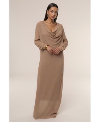 Women's Savanna Cowl Maxi Dress