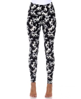 Women's Halloween Cat Print Leggings