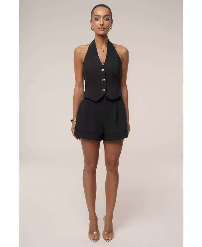 Women's Luxe Halter Vest - thumbnail 7