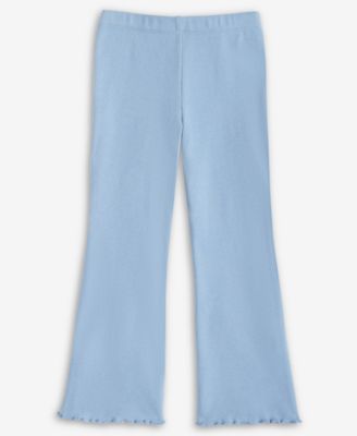 Girls' Toddler 2T-4T Ribbed Flared Leggings, Macy's Exclusive