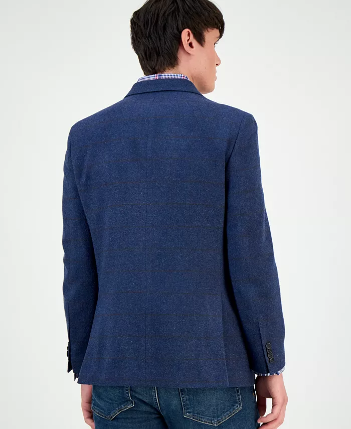 Men's Modern-Fit Tweed Patterned Sport Coat - thumbnail 7
