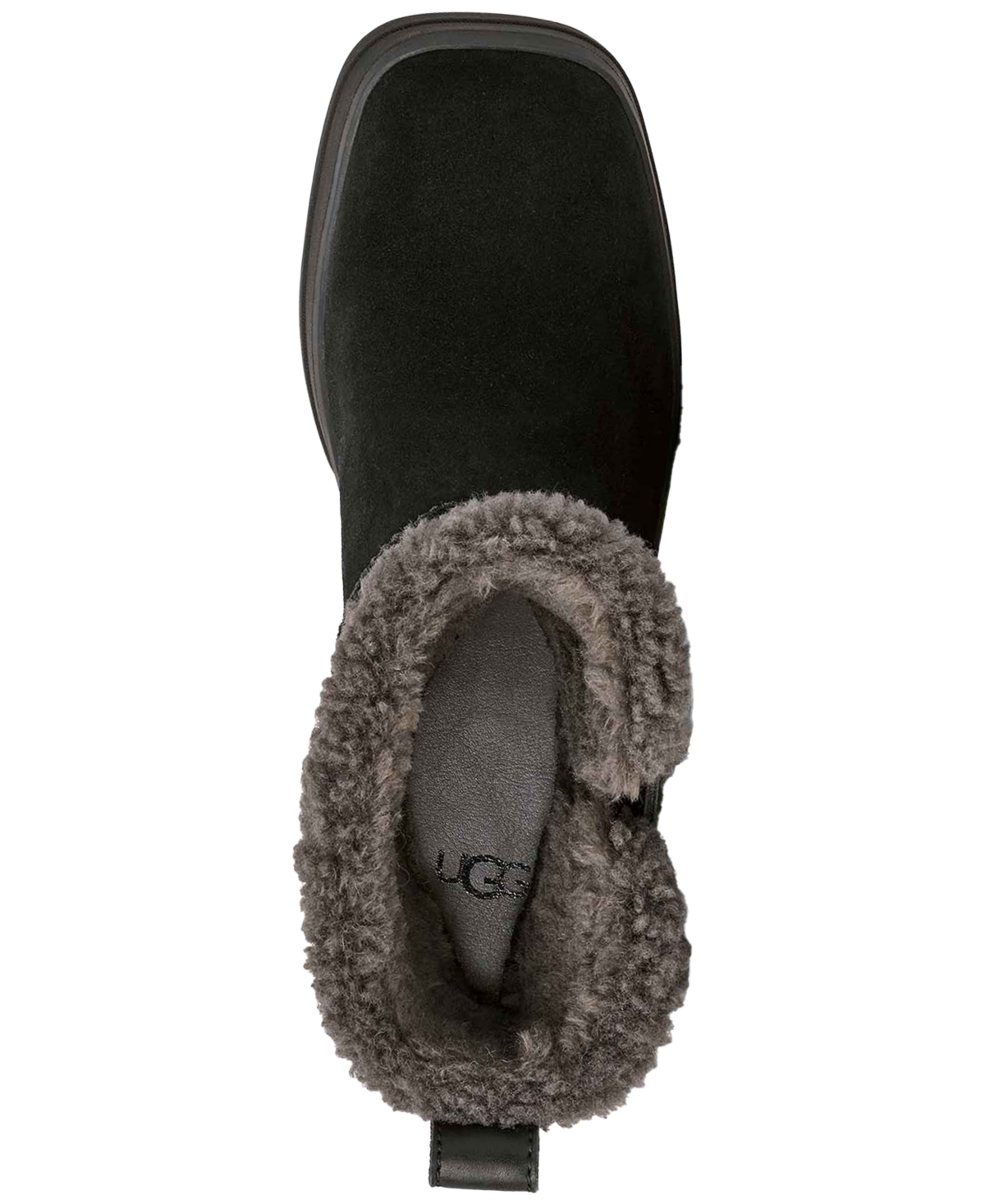 Ugg Women's Moxy Bull On Round Toe Boots In Black