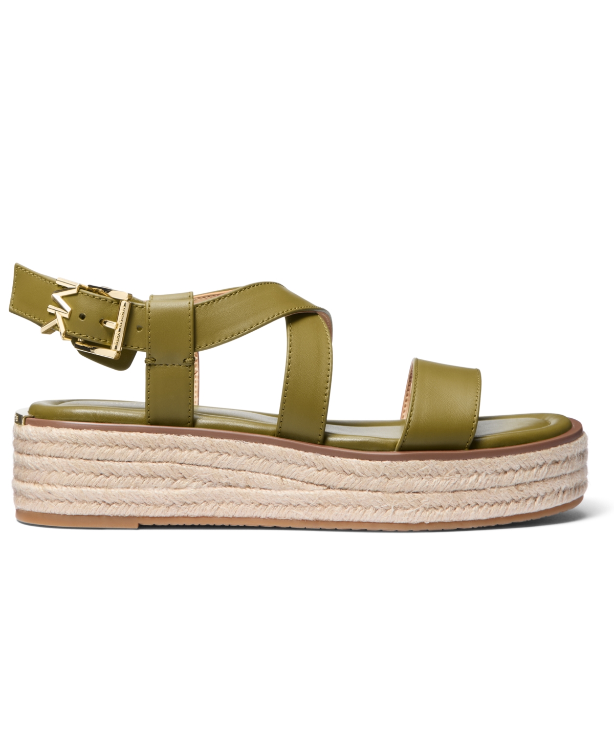 Michael Kors Michael  Women's Lynn Espadrille Sandals In Green
