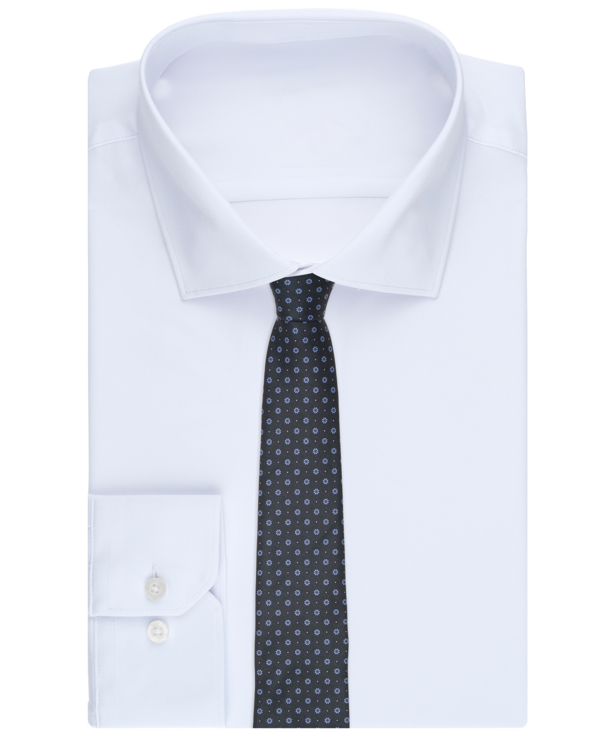 Club Room Men's Windham Floral Neat Pattern Tie, Macy's Exclusive