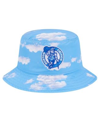 Men's Black/Light Blue Boston Celtics Summer Sun and Storm Reversible Bucket Hat