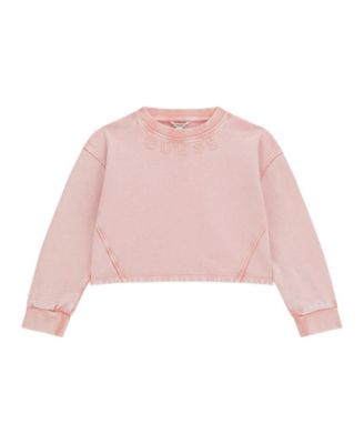 GUESS - Girls 7-16 Oversized Long-Sleeve Sweatshirt