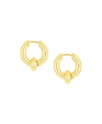 Ring Hinge Hoop Earrings