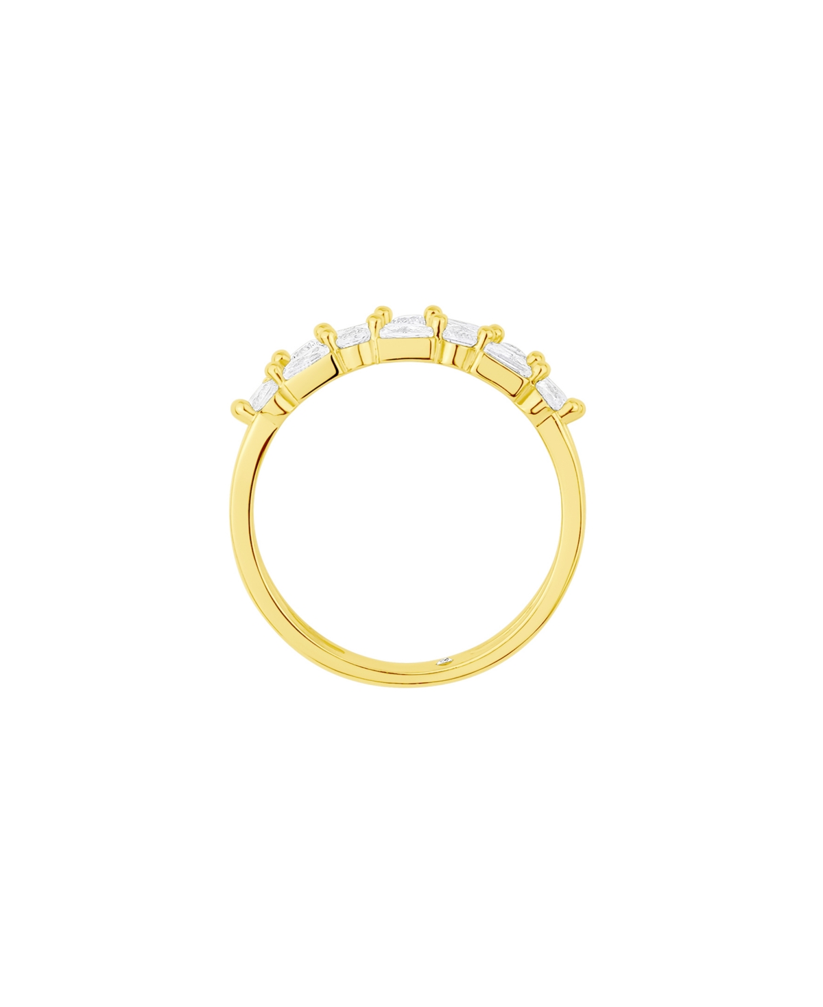 And Now This Cubic Zirconia Ring In Gold