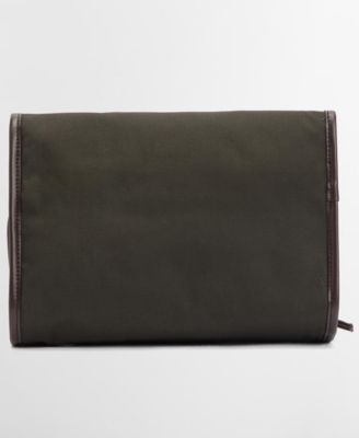 Men's Wax Hanging Washbag