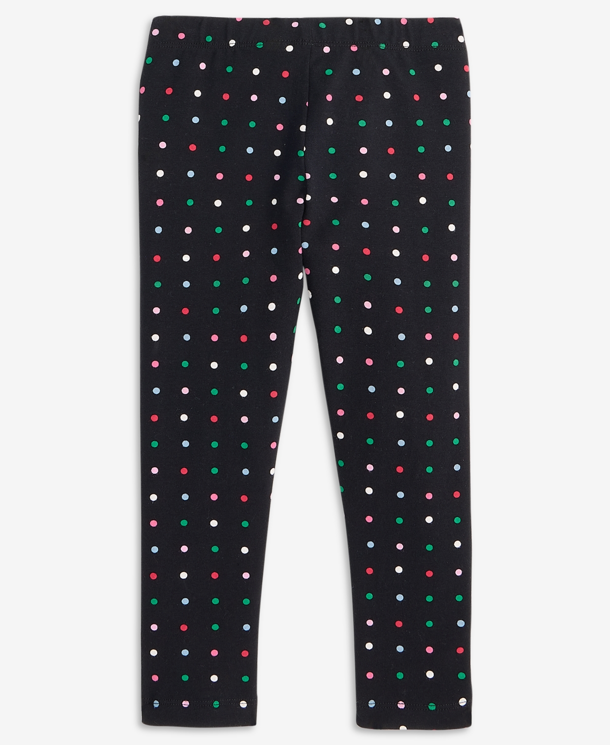 Epic Threads Toddler Girls Multi-dot Printed Leggings, Macy's Exclusive In Black