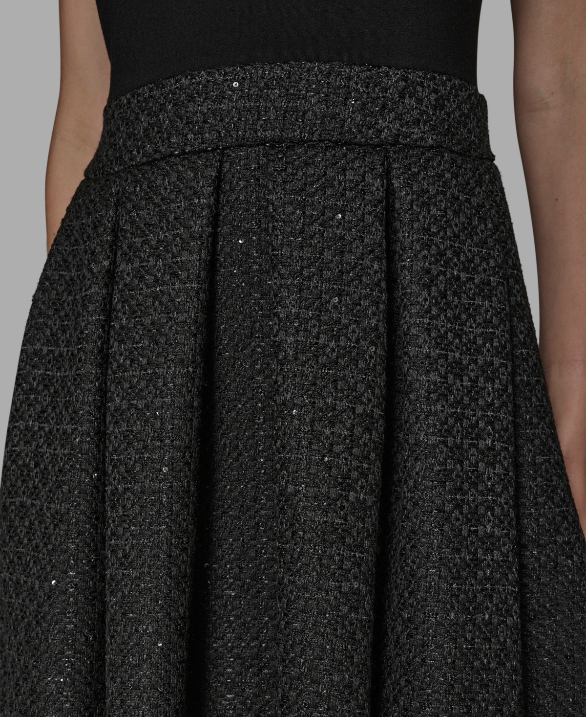 Karl Lagerfeld Paris Women's Novelty Fit and Flare Dress