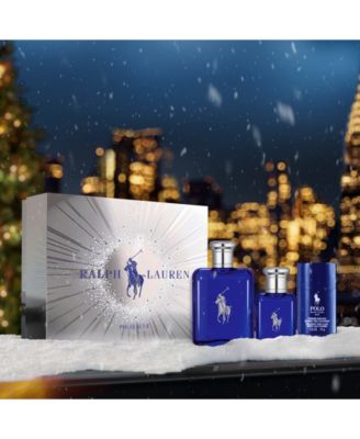 Polo Blue 3 pc. Eau de Toilette Cologne and Deodorant Gift Set