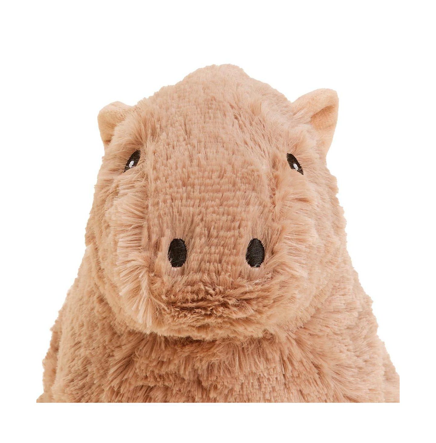 Детская мягкая игрушка Intelex 12" Warmies Microwavable Plush Capybara - French Lavender Scented, Weighted Comfort Toy for All Ages — фото 6