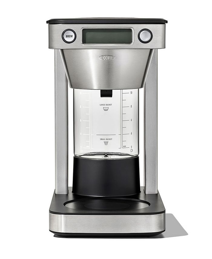OXO Brew 12-Cup Stainless Steel Coffee Maker - White - No Size