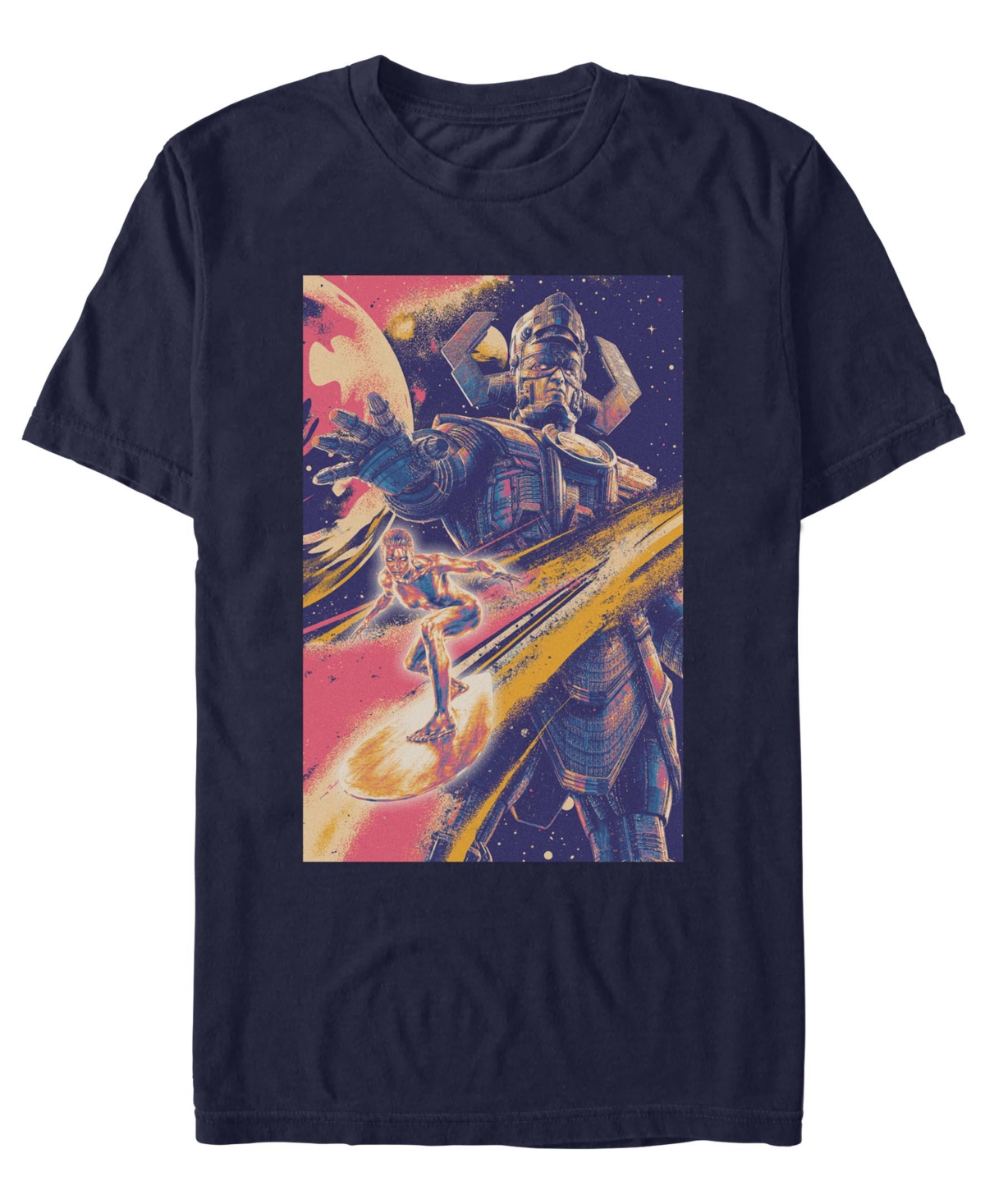 Fifth Sun Men's Fantastic 4 First Steps Crewneck T-Shirt