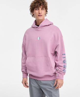 Hugo Boss - Men's Niftyhood Logo Cotton French Terry Pullover Hoodie