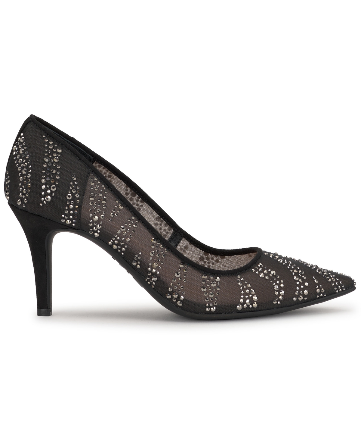 Inc International Concepts Women's Zitah Embellished Pointed Toe Pumps, Created For Macy's In Black