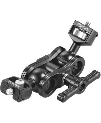 Articulating Arm with Double Ballheads, 1/4" Screw