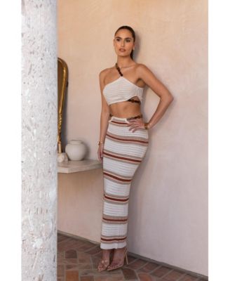 Women's Isla Crochet Skirt Set