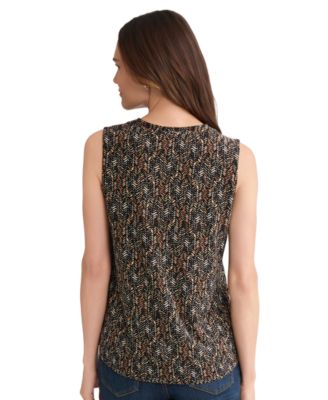 Petite V-Neck Pull-On Top