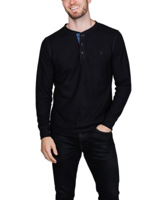 Men's Cozy Knit Henley T-Shirts