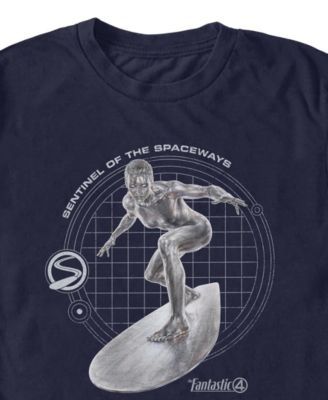 Men's Fantastic 4 First Steps Silver Surfer T-Shirt