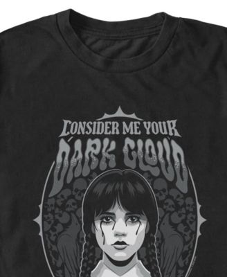 Men's Wednesday Addams Dark Cloud  T-Shirt