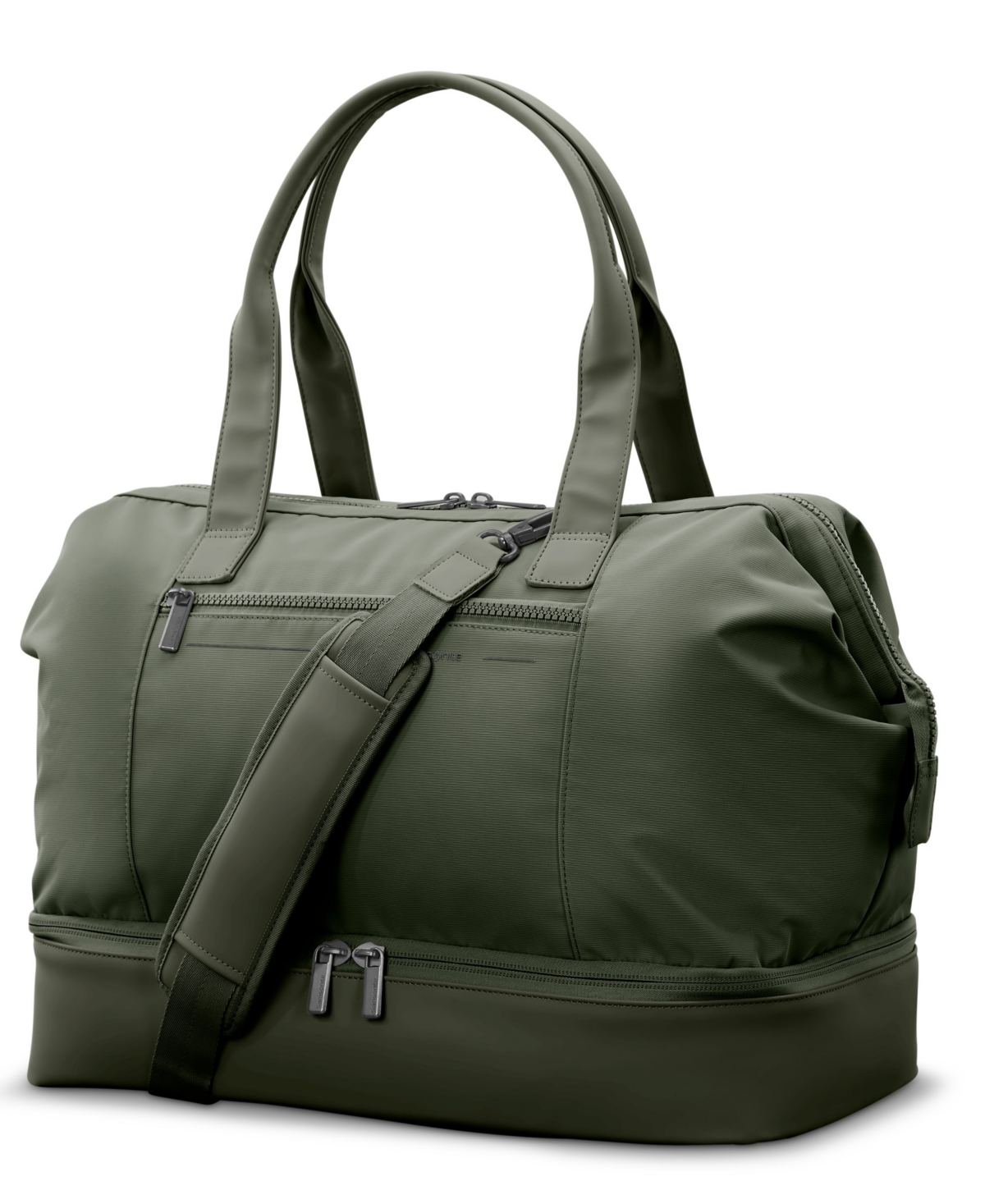 Samsonite Drop Bottom 19" Weekender Duffel In Green