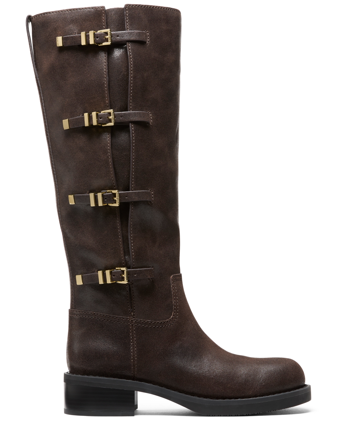 Michael Kors Women's Darrington Block Heel Boots In Brown