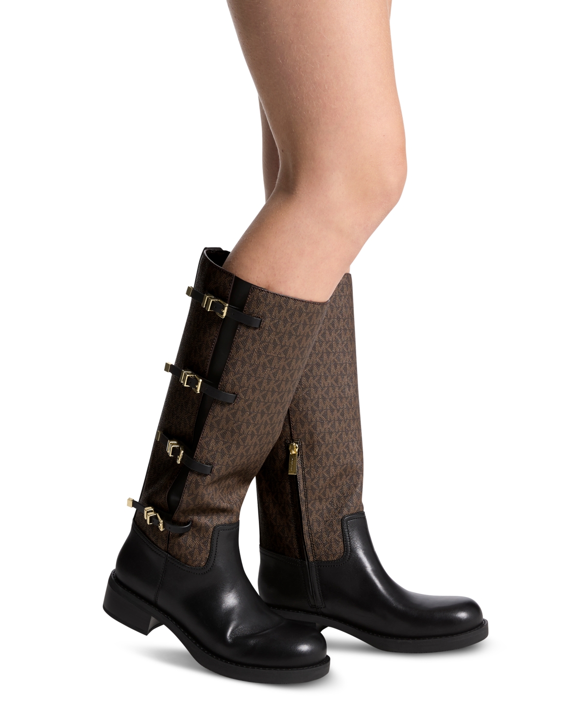 Michael Kors Women's Darrington Block Heel Boots In Multi