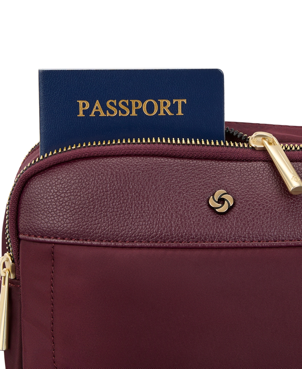 Samsonite Mobile Solution 2 Rfid Waist Pack In Burgundy