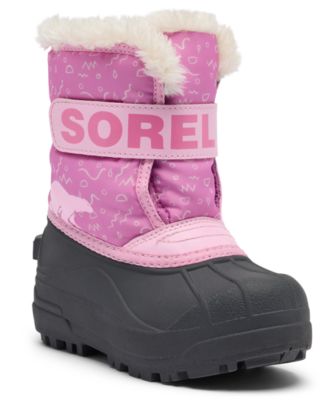 Sorel - Girls' Snow Commander Cold-Weather Boots