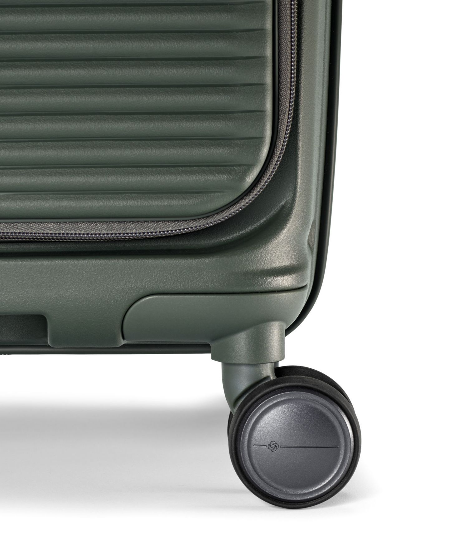 Чемодан Samsonite Paralux Global 22" Hardside Carry-On Spinner Luggage, цвет: Оливковый — фото 6