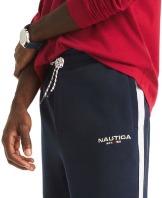 Men's Fleece Side Knit Tape Elasticated Hem Jogger